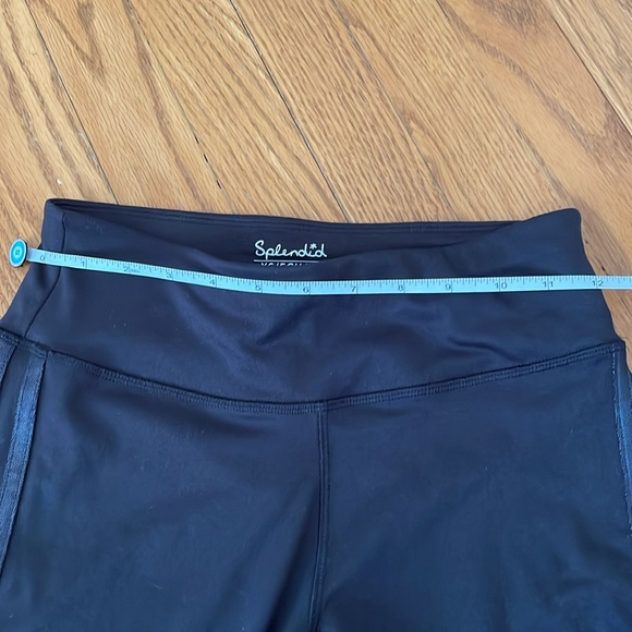 Splendid Black Leggings Double Side Stripe - Picture 9 of 11